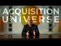 Building an Acquisition Universe: Moments from Paul’s M&A Masterclass