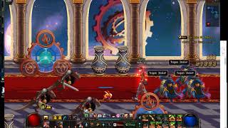 Screwing around. Level 80 ranger DFO