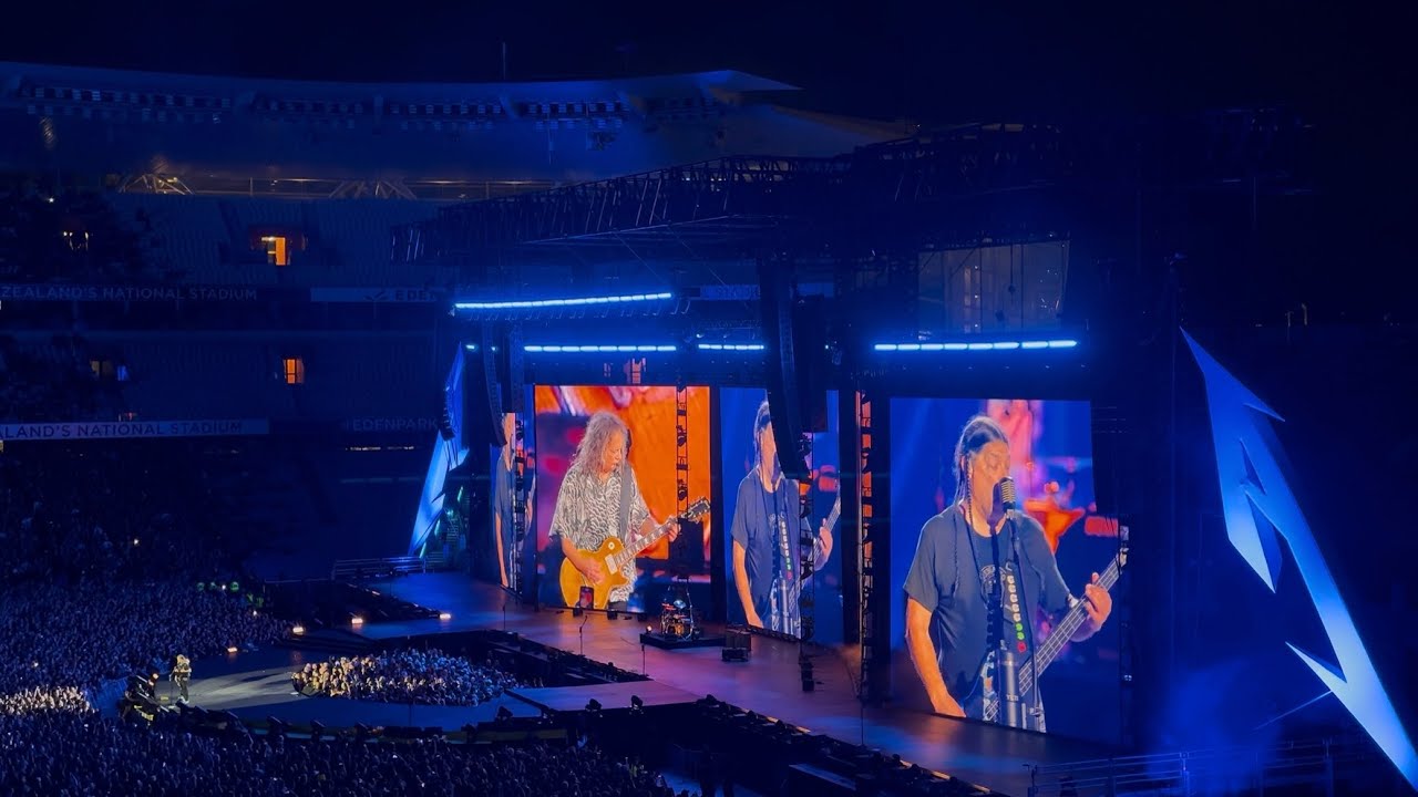 Metallica covers Split Enz and Six60 - I Got You and Don’t forget your roots - Live - Auckland