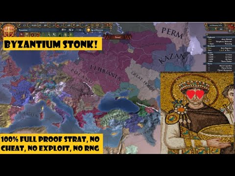 EU4 Byzantium Guide | Easy For Beginners NO RNG REQUIRED | Tutorial - YouTube