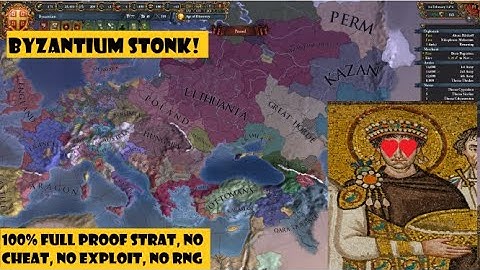 EU4 Byzantium Guide | Easy For Beginners NO RNG REQUIRED | Tutorial