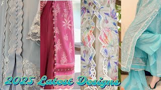 25 New Side Chaak And Daman Designs 2025 Design For Cotton Lawn Kurti