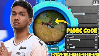 TRACEGOD SENSITIVITY AND CONTROL CODE | PUBGM/BGMI | TRACEGOD SENSITIVITY CODE | SENSI ZONE 