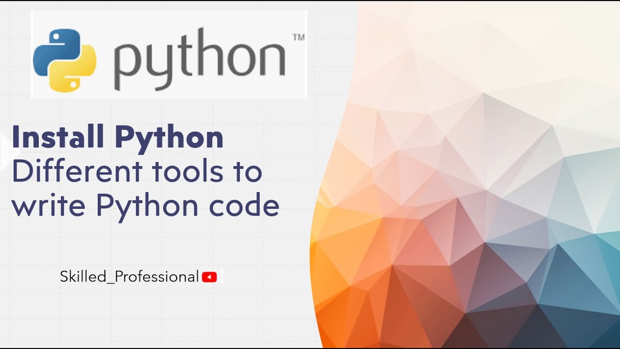 Install Python 3.12.4 and PyCharm on Windows 10/11 and Different tools ...