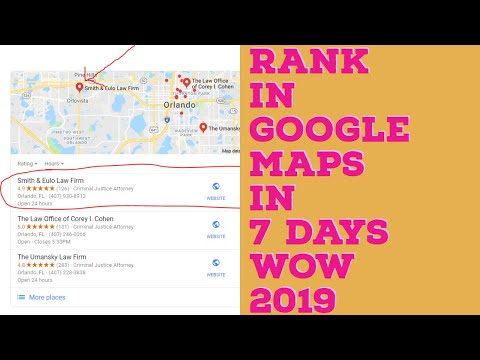 Ranking In Google Maps Fast - Ranking In Google Maps Explained (2019) ? #LocalSEO #Google3Pack
