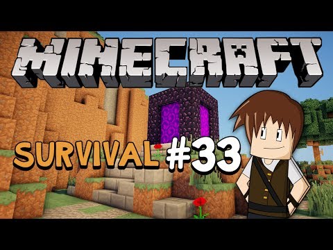 Minecraft Survival #33: O novo portal do Nether!