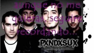 aunque no me quieras-panda chords