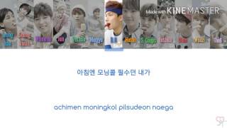 Seventeen [세븐틴] - Very Nice [아주 Nice] [Karaoke ver.] Color Coded Lyrics [Instrumental/Kpop]