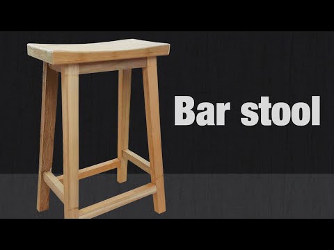 DIY ทำเก้าอี้ bar stool