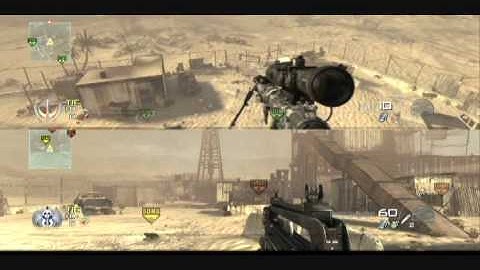 How to no-scope Tutorial. Call of Duty Modern Warfare 2.