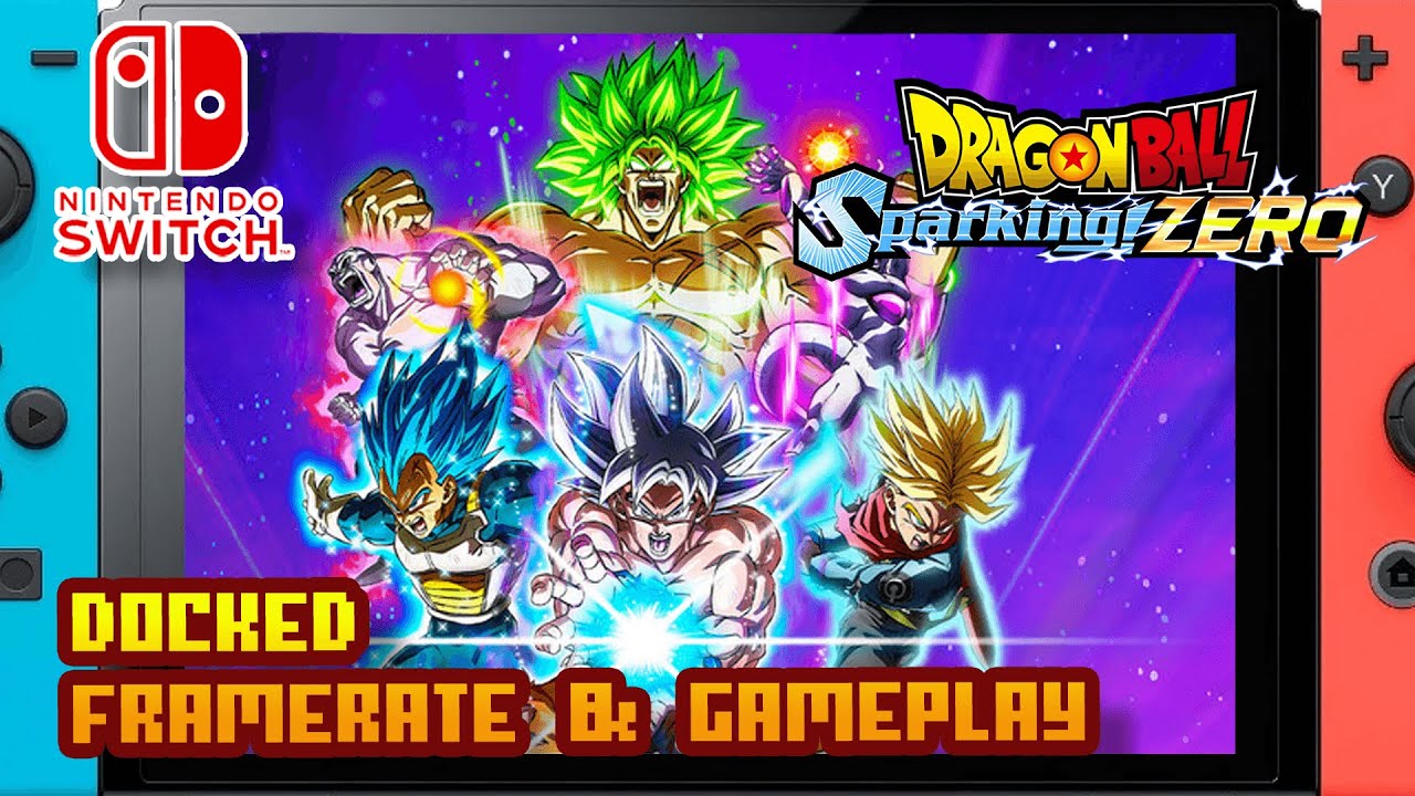 DRAGON BALL: Sparking! ZERO — (Nintendo Switch 1) — Частота кадров и игровой процесс — 4K