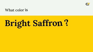 What color is Bright Saffron  ? #ffcf09 hex color - Yellow color - Warm color ffcf09