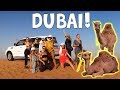 CAMEL RIDING IN DUBAI DESERT!