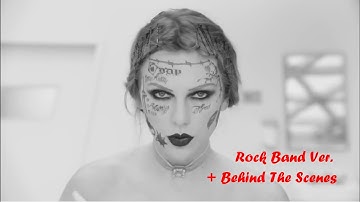 Taylor Swift Fortnight feat. Post Malone with behind the scenes footage, Rock band mix version music