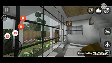 Mini block craft // Contemporary house with swimming pool // Own design of Cres Emman