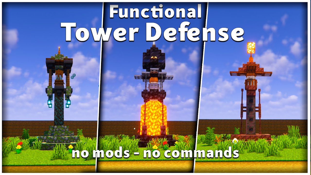 Minecraft: Tower Defense 1 - Free Play & No Download