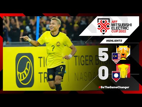 Malaysia 5-0 Laos (AFF Mitsubishi Electric Cup 2022: Group Stage)