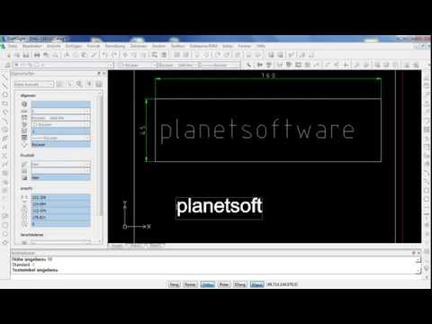 DraftSight Text auflösen
