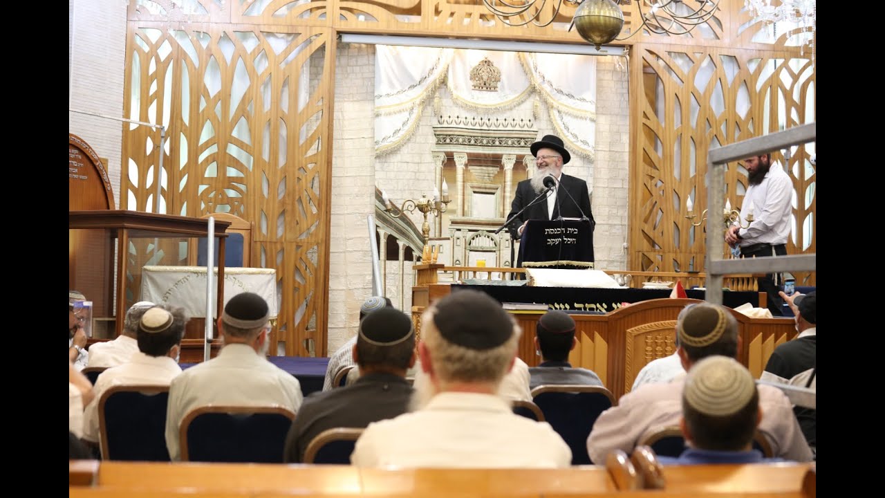 | הרב שמואל אליהו | קול צופייך לערב פורים תשפ