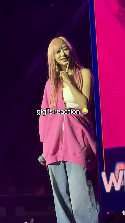 she was a bit confused ! #kpop #kpopshorts #aespa #giselle #aespaconcert #aespa_synk_parallelline