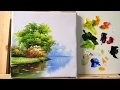 How to paint trees and bushes in acrylics  part 1