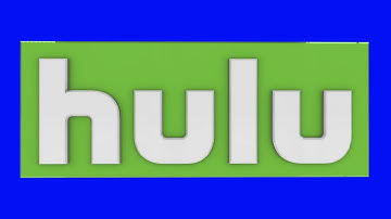 Hulu Blue Screen Logo Loop Chroma Animation