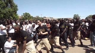Alphas (Kappa Xi Chapter) perform at 2012 MTSU Delta Week