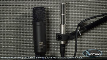 Mic Shootout - RODE NT1 Vs. Audio-Technica AT4081 | N Stuff Music