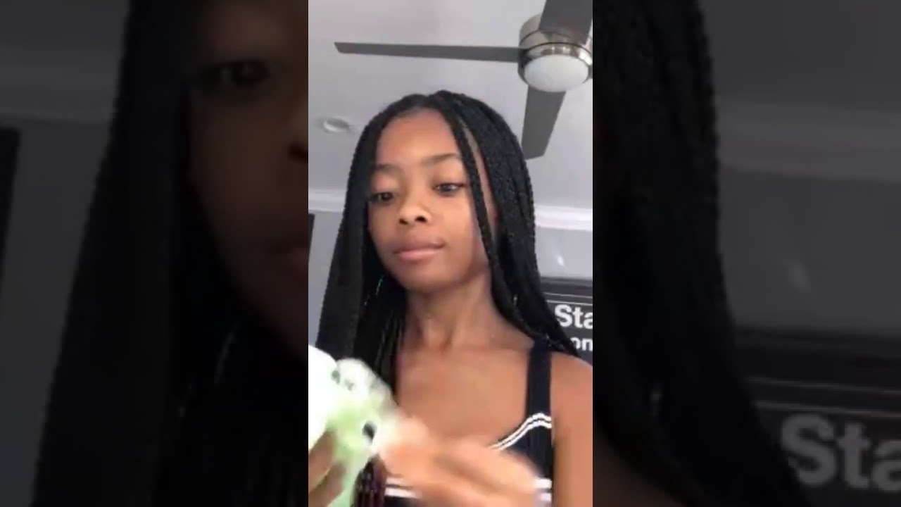 Skai Jackson briefly talks about her Skin Care Routine