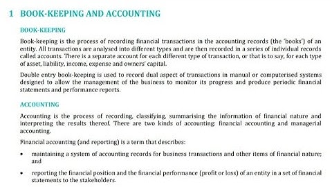 Book Keeping and Accounting | Accounting Ch1 Basics | New Scheme 2025 | Easy Explanation | PRC | CA