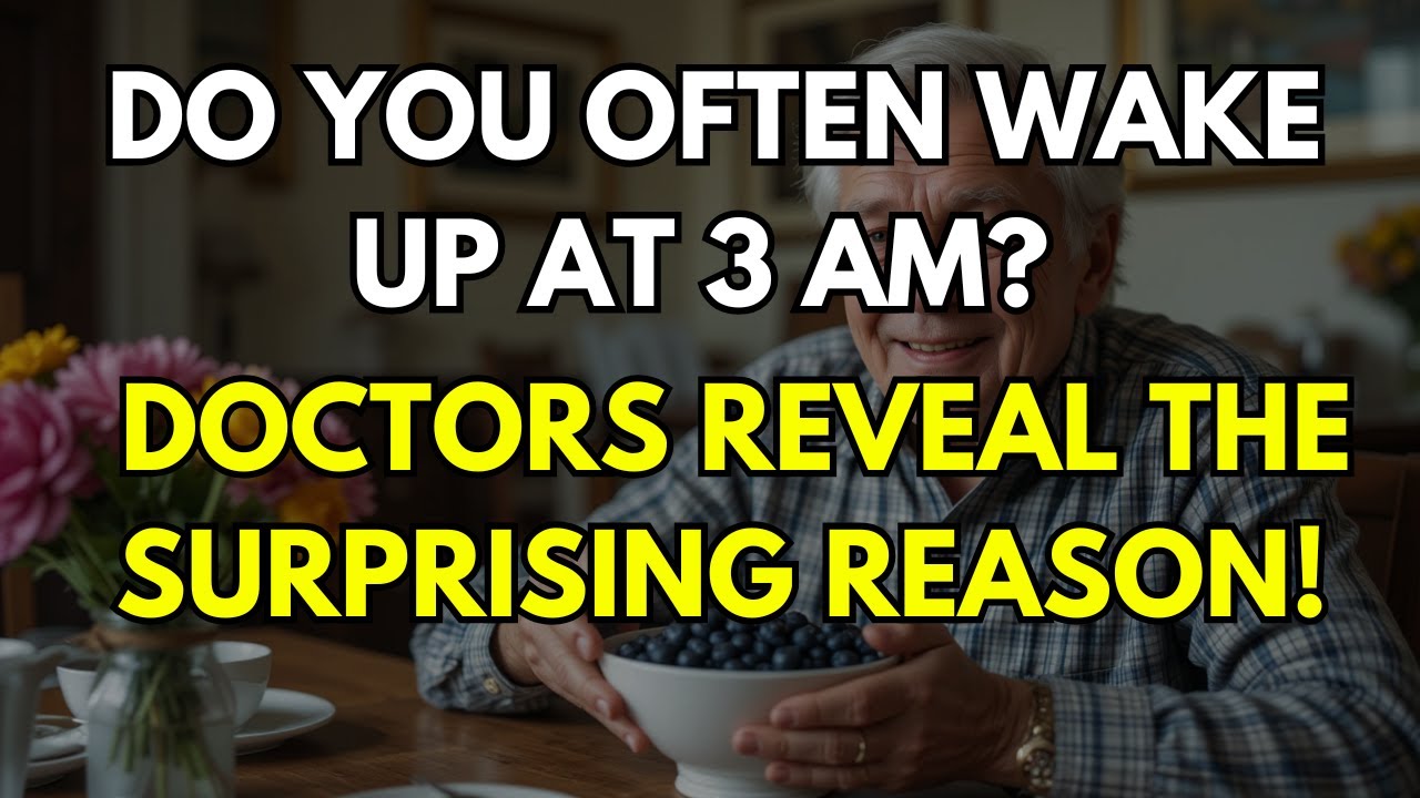 Do you often wake up at 3 AM? Doctors reveal the surprising reason ...