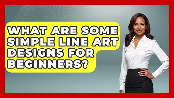 What Are Some Simple Line Art Designs For Beginners? - Graphic Design Nerd
