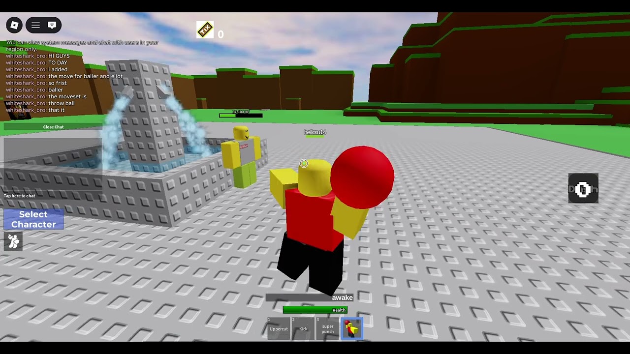 day 8 of making a fighting game: add move for each character( noob have fists already)