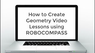 How to Create Geometry 3D Lessons using ROBOCOMPASS and Record Video screenshot 5