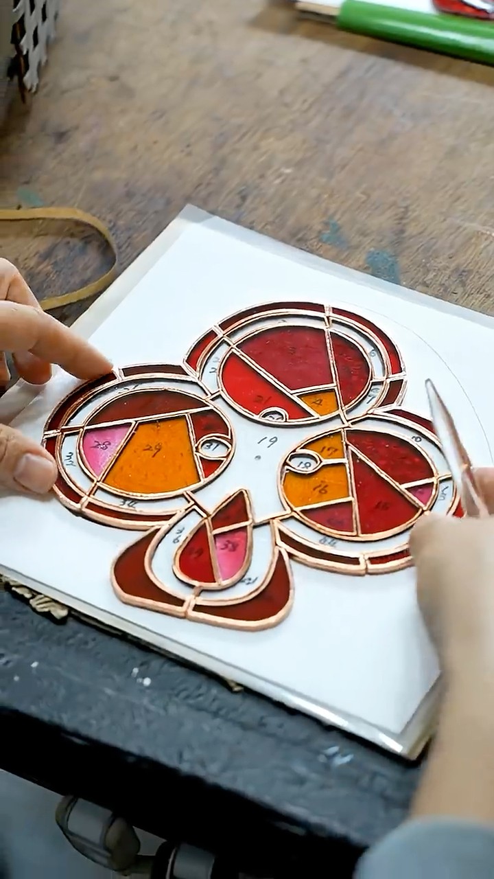 The Making of JOPT's Stained Glass Trophy #jopt #poker - YouTube
