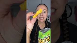 Let’s try the @cheetos Mexican Street Corn chips #cheetos #mexicanstreetcorn #hotcheetos #corn