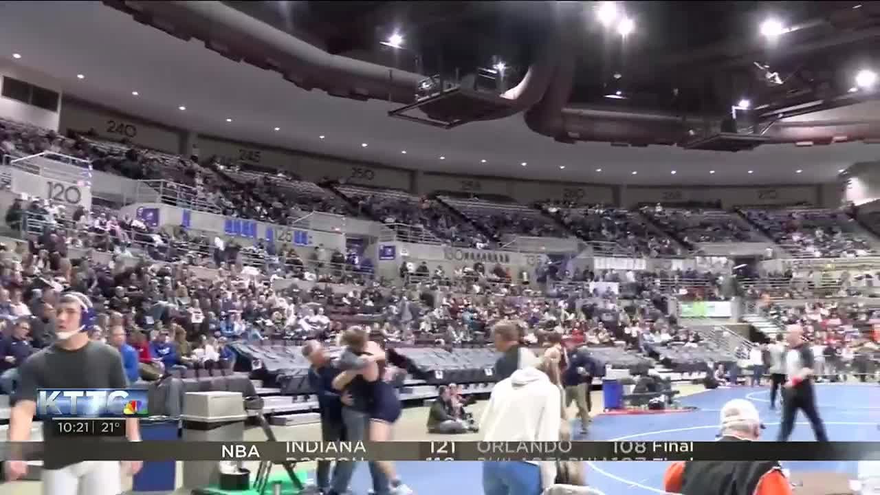 Section 1AA and 1A Boys Wrestling Individual Championships - YouTube