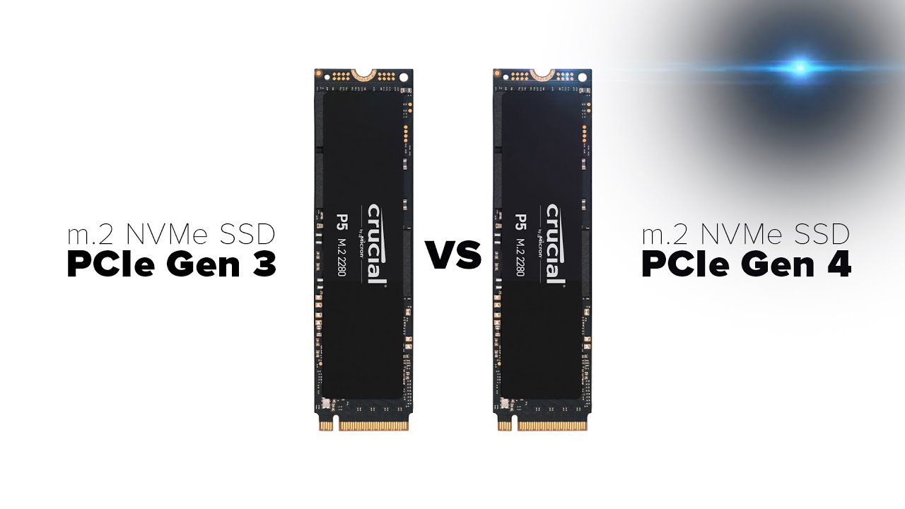 ⁣Cu cat este mai rapid un SSD PCIe gen 4 fata de PCIe 3 ?!