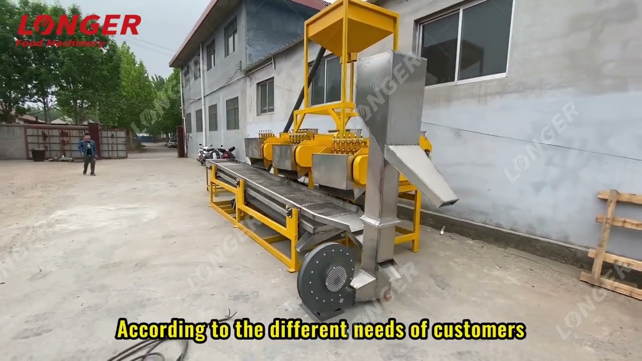 Cashew Nut Processing Automated Factory, Cashew Shelling Machine Line