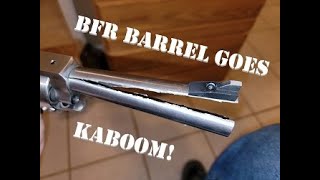I Blew Up My BFR in  500 JRH!  (And an Update on My .500 S&amp;W Magnum BFR)