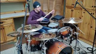 All Time Low - Sleepwalking | Bass Boosted Drum Cover