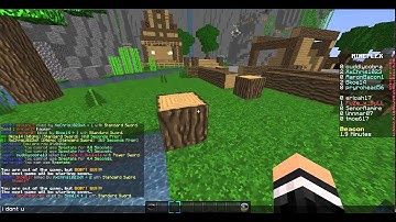 Hacker in MinePlex Team Death Match
