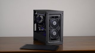 NZXT H3 FLOW AMD R7 9700X x RTX 5060Ti Black Aesthetic Build