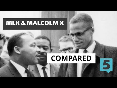 Martin Luther King and Malcolm X Compared