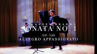 J. Brahms: Sonata for Clarinet and Piano op. 120 Nr. 1 - Allegro Appassionato
