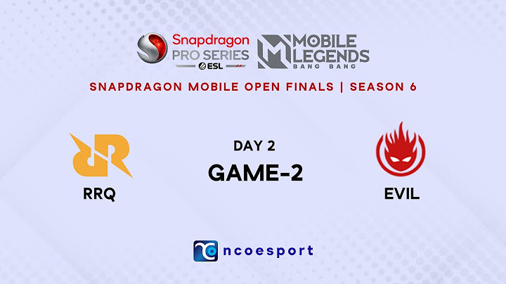 RRQ HOSHI VS EVIL GAME-2| SNAPDRAGON MOBILE OPEN FINALS | SEASON 6| RRQ VS EVIL GAME-2|NCOESPORT