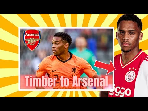 BREAKING NEWS: ARSENAL TO SIGN JURRIEN TIMBER FROM AJAX! | ARSENAL TRANSFER NEWS