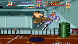World Heroes (Arcade 1CC) Kim Dragon Playthrough
