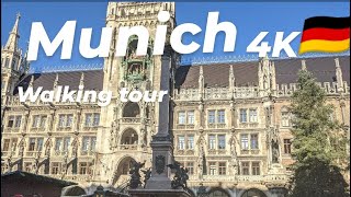 Walking in munich Nov-2021 odeonplatz-marienplatz-isator. #munich #walkingtour #simpletravelers