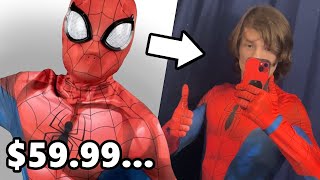 Should you buy this SpiderMan suit off Amazon? (SPIDERMAN COSPLAY REVIEW)